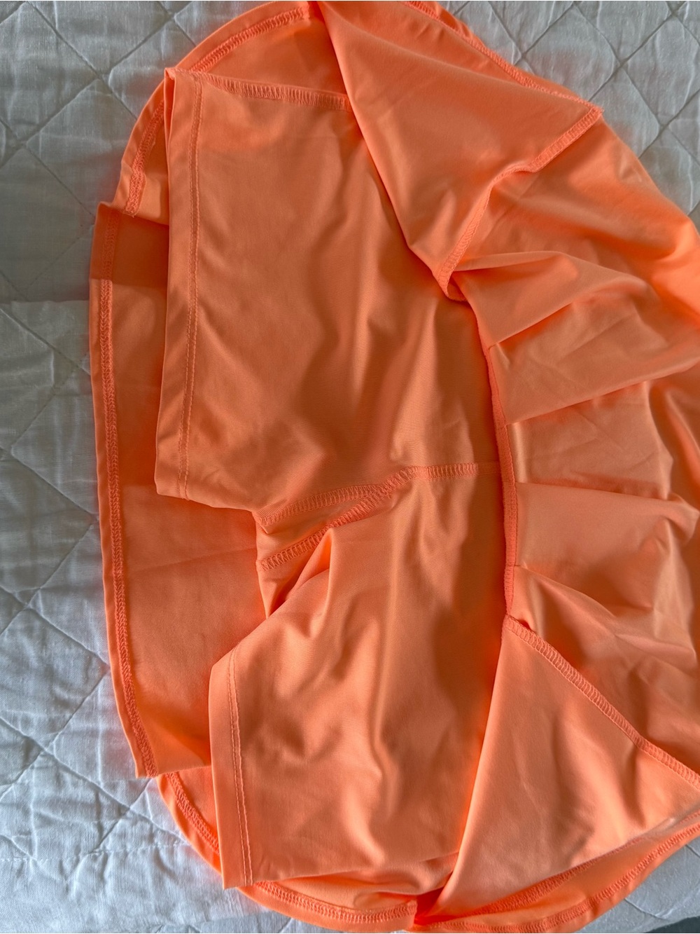 Orange Racerback Tennis Tank and Skort Set - Picture 6 of 9